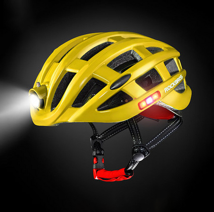Fahrrad-Warnlicht-Alarmhelm