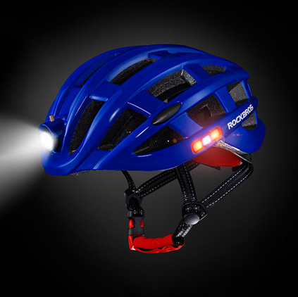 Fahrrad-Warnlicht-Alarmhelm