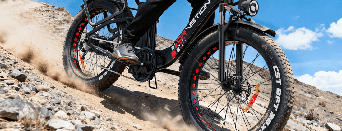 The Fat Tire Revolution: Unlocking Unshakeable Grip, Stability, and All-Terrain Performance - Drvetion E-Bike