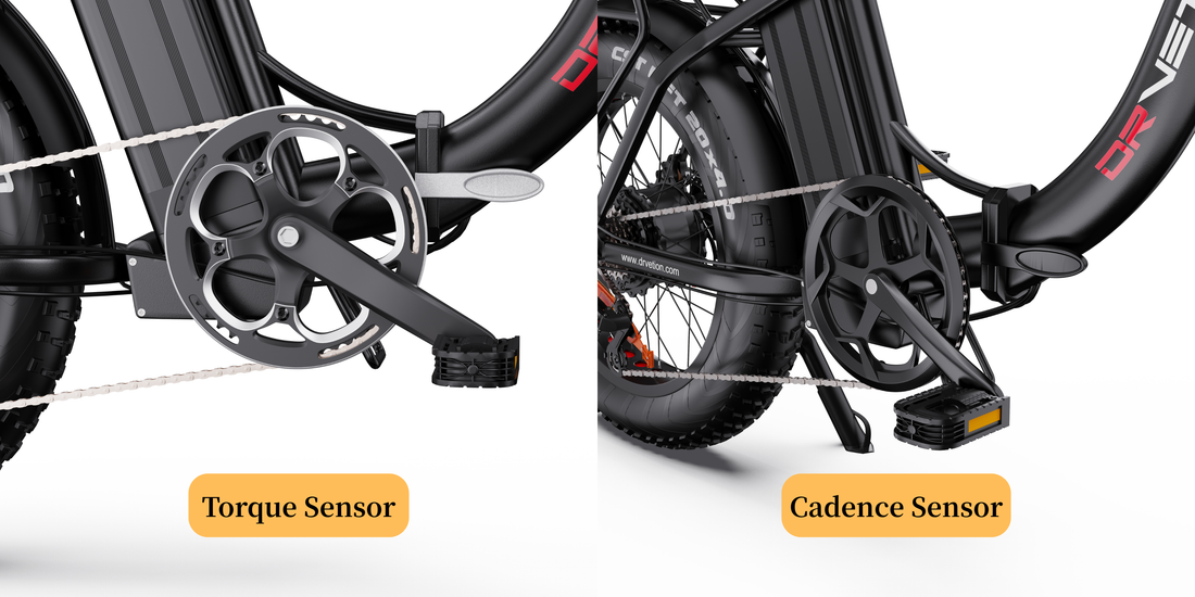 Torque Sensor vs. Cadence Sensor: Choosing the Right Pedal Assist for Your E-Bike