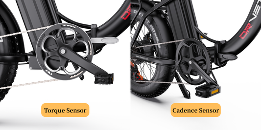 Torque Sensor vs. Cadence Sensor: Choosing the Right Pedal Assist for Your E-Bike