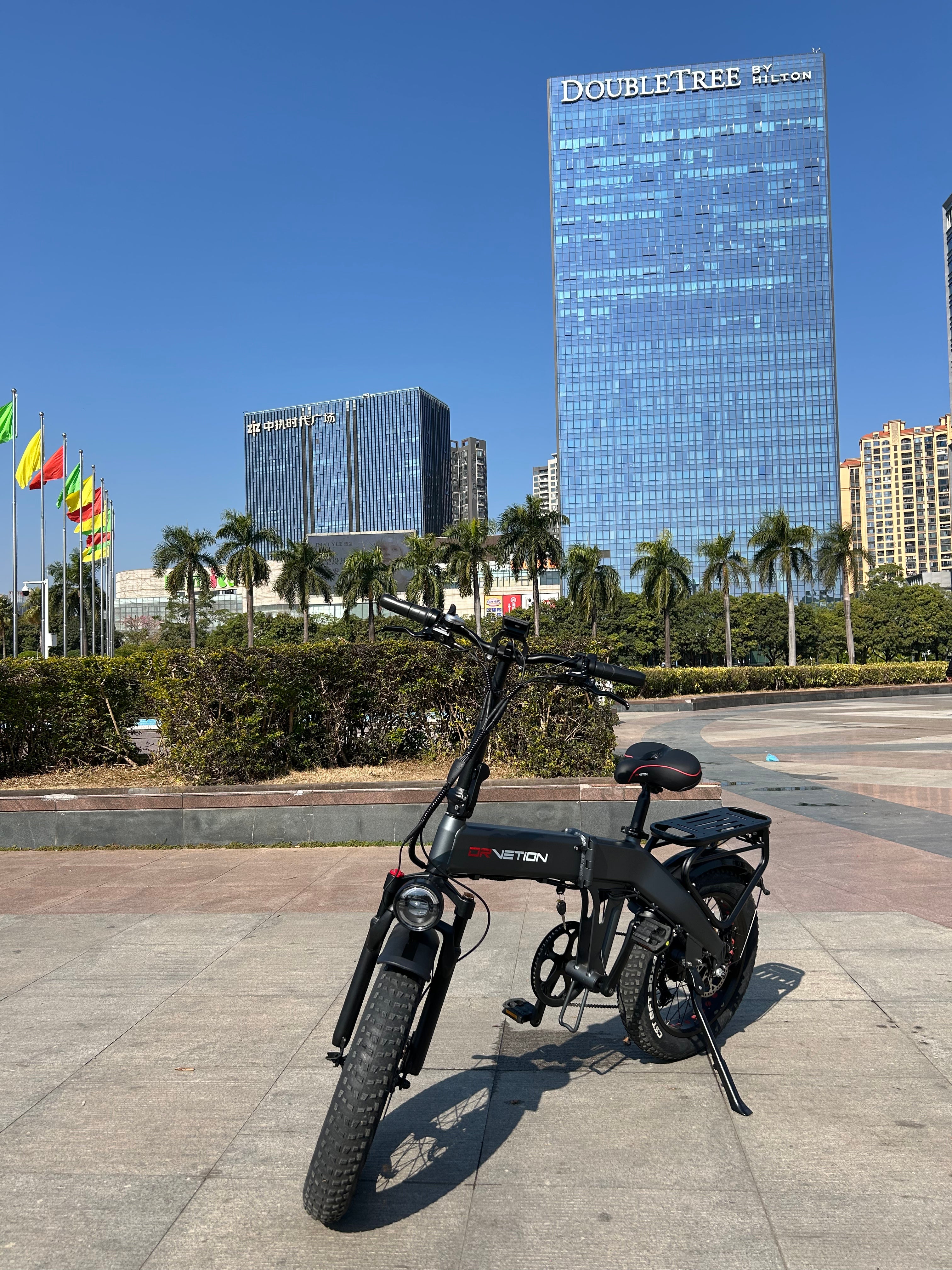 Drvetion BT20 Foldable Fat Tire Ebike-4
